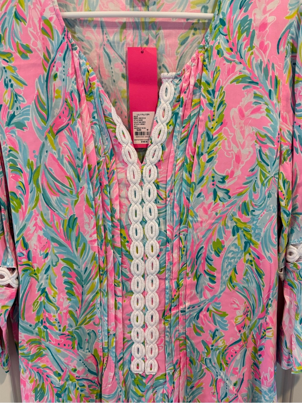Lilly Pulitzer NWT Hollie Unicorn of the Sea Mini Dress - Picture 9 of 9
